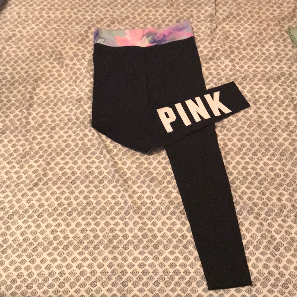VS PINK black leggings